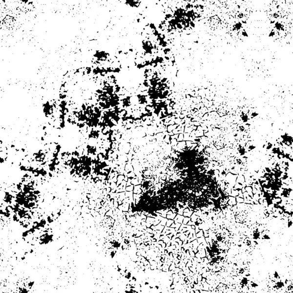 Αφηρημένο Μοτίβο Grunge Ασπρόμαυρη Απεικόνιση — Διανυσματικό Αρχείο