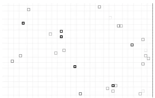 Векторний Піксель Мистецтва Напівтоновий Точковий Фон — стоковий вектор
