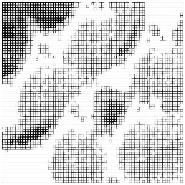 Kuzey Kore haritası - noktalı kolaj