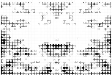 Siyah ve beyaz desenli soyut ve pürüzsüz arkaplan