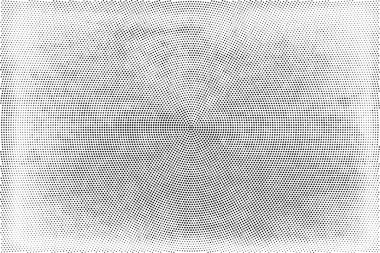 Soyut monokrom yarım ton deseni. Web afişleri, posterler, kartlar, duvar kağıtları, siteler için tasarım öğesi. Siyah ve beyaz renk