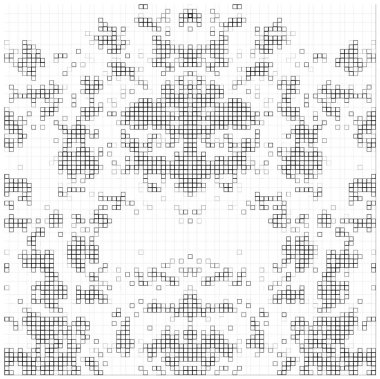 nokta yarım ton siyah beyaz vektör deseni