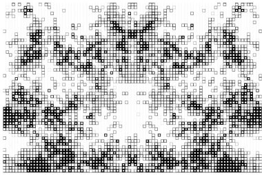 Soyut kare mozaiği. Kare dikdörtgen elementlere göre düzenlenmiş vektör mozaiği. vektör mozaik kare deseni