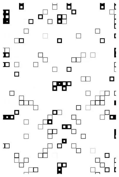 Abstrakte Geometrische Muster Mit Zufälligen Quadraten Zufälligen Quadraten Rechtecken Quadraten — Stockvektor