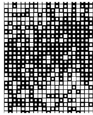 Yarım tonlu noktalar. Soyut geometrik arkaplan. Noktalı noktalı noktalı doku. vektör illüstrasyonu