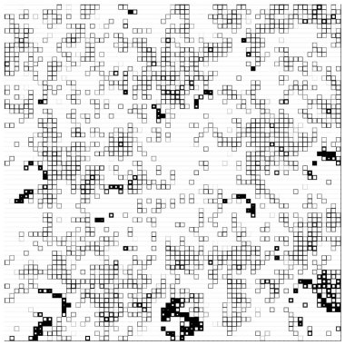 Grunge üst üste biniyor. Soyut siyah-beyaz vektör arkaplanı. Çatlak, leke ve noktalarda kirli desenli tek renkli klasik yüzey. Karanlık korku tarzında eski bir duvar.