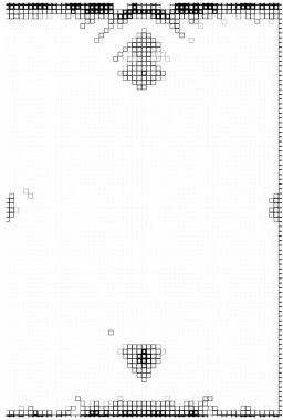 soyut geometrik desen, siyah ve beyaz arkaplan 