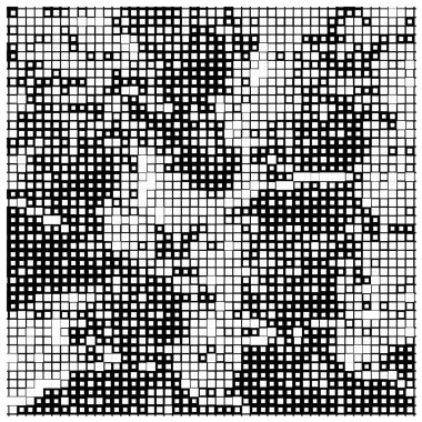 Geometrik desen. Soyut siyah beyaz arka plan. vektör illüstrasyonu