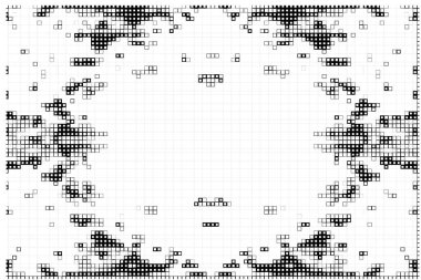 Siyah ve beyaz kareli desen vektör illüstrasyonu