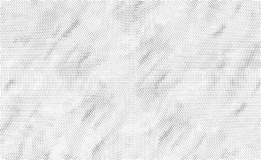 Beyaz mikro tonda siyah renk. Sert vektör arkaplanı. Monokrom yarım ton üstüste