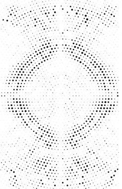 Beyaz mikro tonda siyah renk. Sert vektör arkaplanı. Monokrom yarım ton üstüste