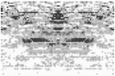 kareli soyut bir arkaplanın siyah ve beyaz vektör çizimi