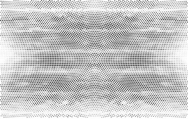 tek renkli nokta vektör illüstrasyonunu soldur