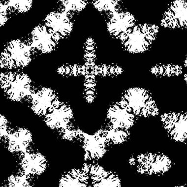 siyah ve beyaz geometrik mandala arkaplanı