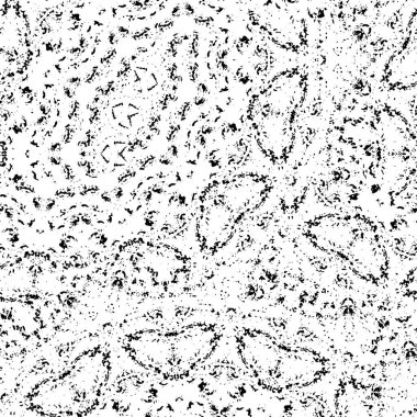 Siyah ve beyaz renklerde soyut grunge arkaplanı. vektör illüstrasyonu