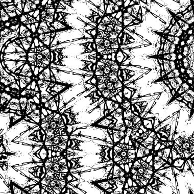 Soyut siyah beyaz grunge desenli arkaplan. 