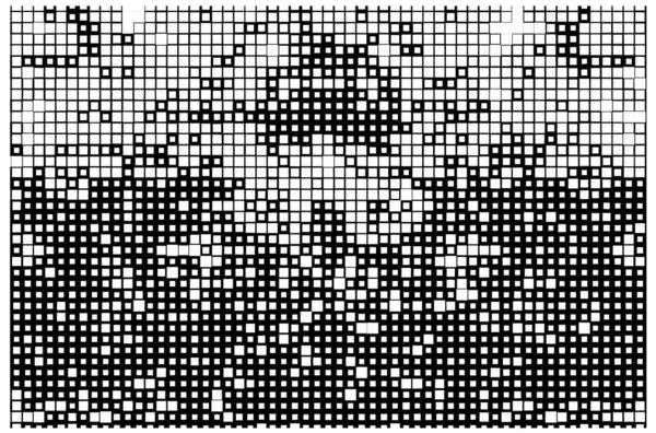 Elementi Design Quadrati Pixel Sfondo — Vettoriale Stock