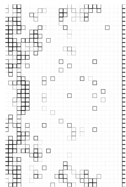 正方形のデザイン要素 ピクセル背景 — ストックベクタ