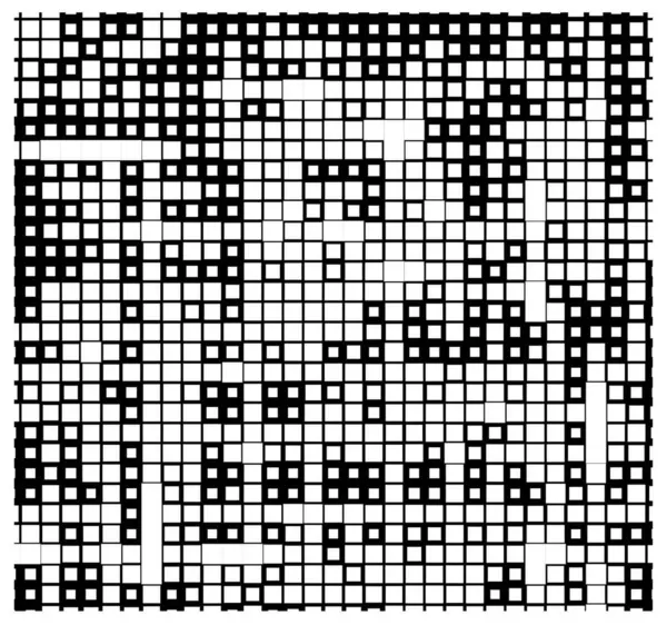 Prvky Mozaiky Pozadí Pixelů — Stockový vektor