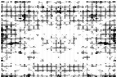Kareler, vektör illüstrasyonlu soyut siyah beyaz arkaplan
