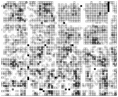 Yarım ton. soyut arkaplan ve geometrik vektör deseni. 