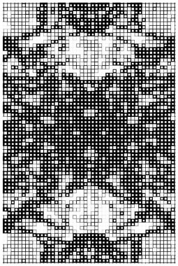 Soyut grunge arkaplanı. Monokrom dokusu. vektör illüstrasyonu