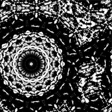 Soyut grunge arkaplanı. Monokrom dokusu. vektör illüstrasyonu