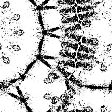 Siyah beyaz arkaplan, baskı ya da poster için geometrik desen. Vektör çizimi. Grafik tasarımı, soyut arkaplan