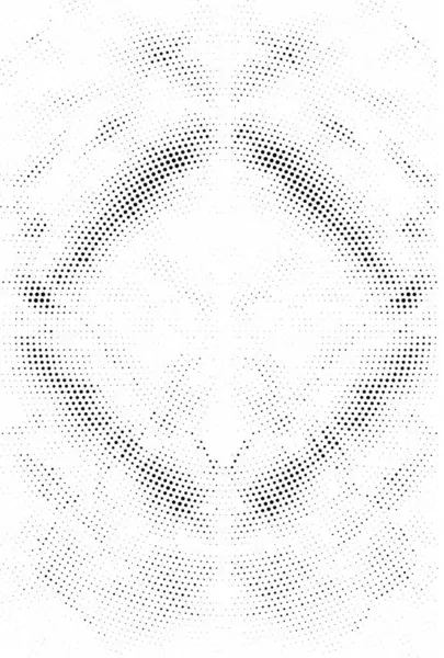 Black Halftone Texture White Background Modern Dotted Futuristic Backdrop — Stock Vector