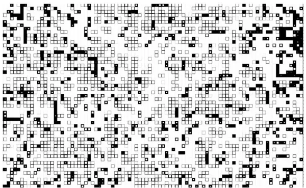Abstrakter Hintergrund Einfarbige Textur Schwarze Und Weiße Linien Auf Weißem — Stockvektor