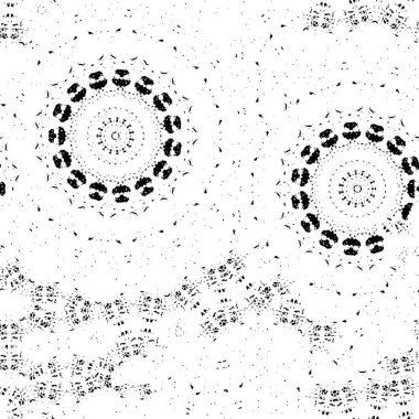 Soyut yarım ton doku arkaplanı. Siyah beyaz vektör çizimi. modern grunge tasarımı  