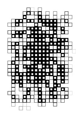 Yarım tonlu noktalar. Vektör noktalı noktalar. noktalı desen. 