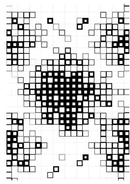 Yarım tonlu noktalar. Vektör noktalı noktalar. noktalı desen. 