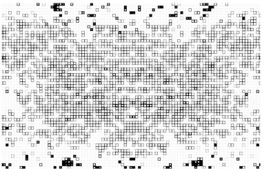 Yarım ton. Grunge soyut geometrik. Noktalı doku. Beyaz ve mavi örtülü doku. Tehlike deseni örtüşüyor. 