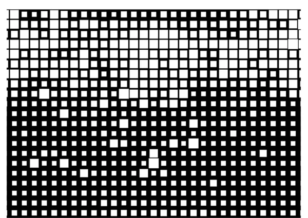 Texture Grunge Astratta Carta Parati Pixel Bianco Nero — Vettoriale Stock
