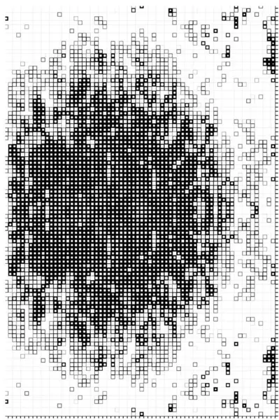Мучительная Черно Белая Фактура Тертая Текстура Абстрактный Фон — стоковый вектор