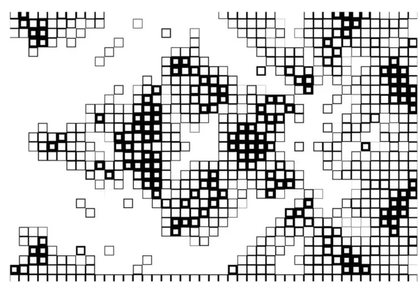 黒と白のテクスチャに悩まされた グラウンジテクスチャー 抽象的な背景 — ストックベクタ