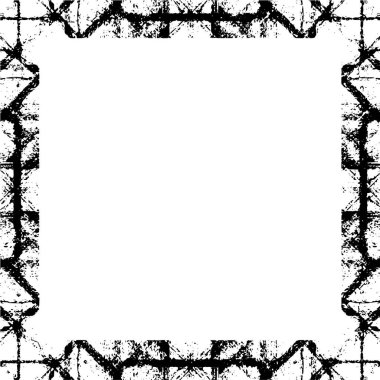 Beyaz arkaplanda soyut grunge çerçeve 