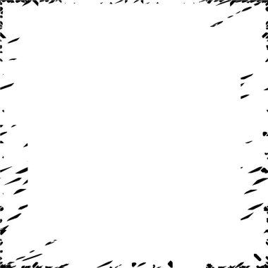 abstract grunge frame with copy space, vector illustartion