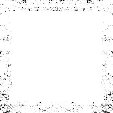 abstract grunge frame with copy space, vector illustartion
