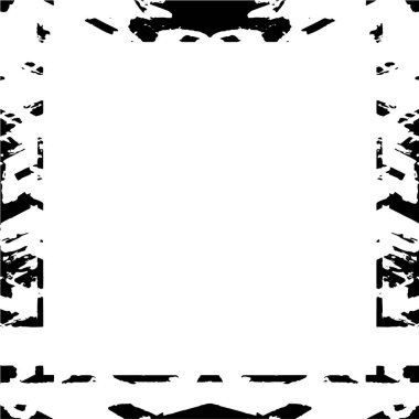 Soyut siyah beyaz arkaplan, tek renkli çerçeve. vektör illüstrasyonu  