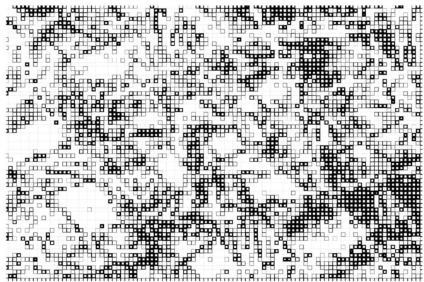 Занепокоєне Накладання Гранжевого Півтонового Фону Точки Напівтону Векторна Текстура — стоковий вектор