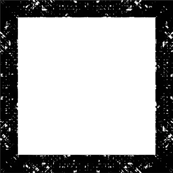 Abstract Grunge Frame White Background — Stock Vector