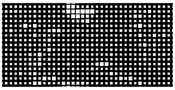 像素艺术风格的黑白正方形的抽象背景 — 图库矢量图片