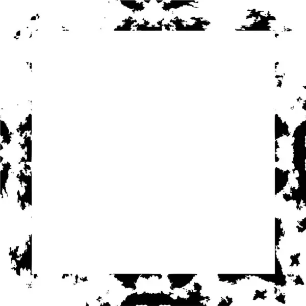 Abstraktní Černobílé Pozadí Monochromatický Rám Vektorová Ilustrace — Stockový vektor
