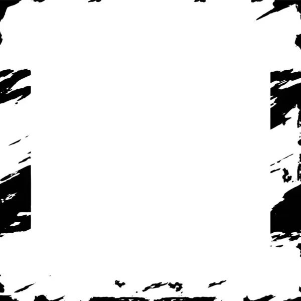 Abstrakter Grunge Rahmen Auf Weißem Hintergrund — Stockvektor
