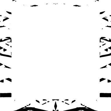 Soyut siyah beyaz arkaplan, tek renkli çerçeve. vektör illüstrasyonu  