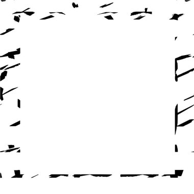 Beyaz arkaplanda soyut grunge çerçeve