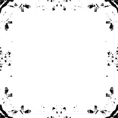 abstract grunge frame with copy space, vector illustartion