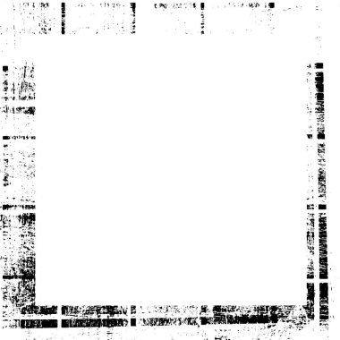 Boş alanı olan soyut siyah beyaz çerçeve